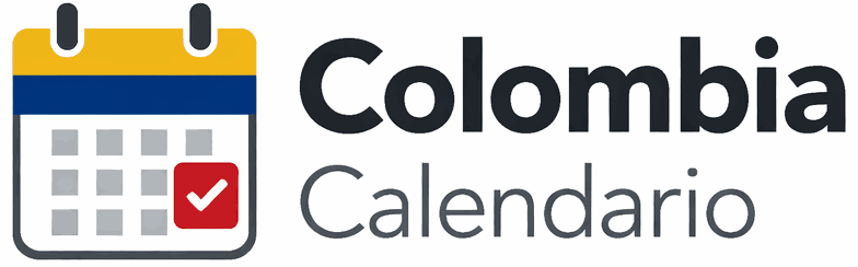 Calendario Colombia con Festivos