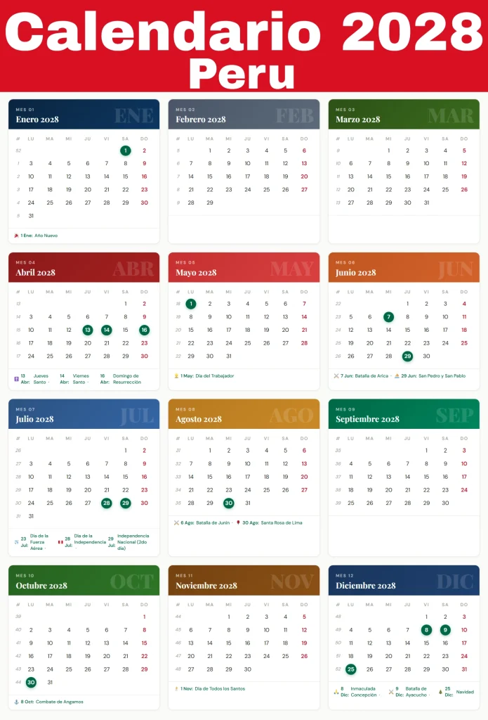 calendario 2028